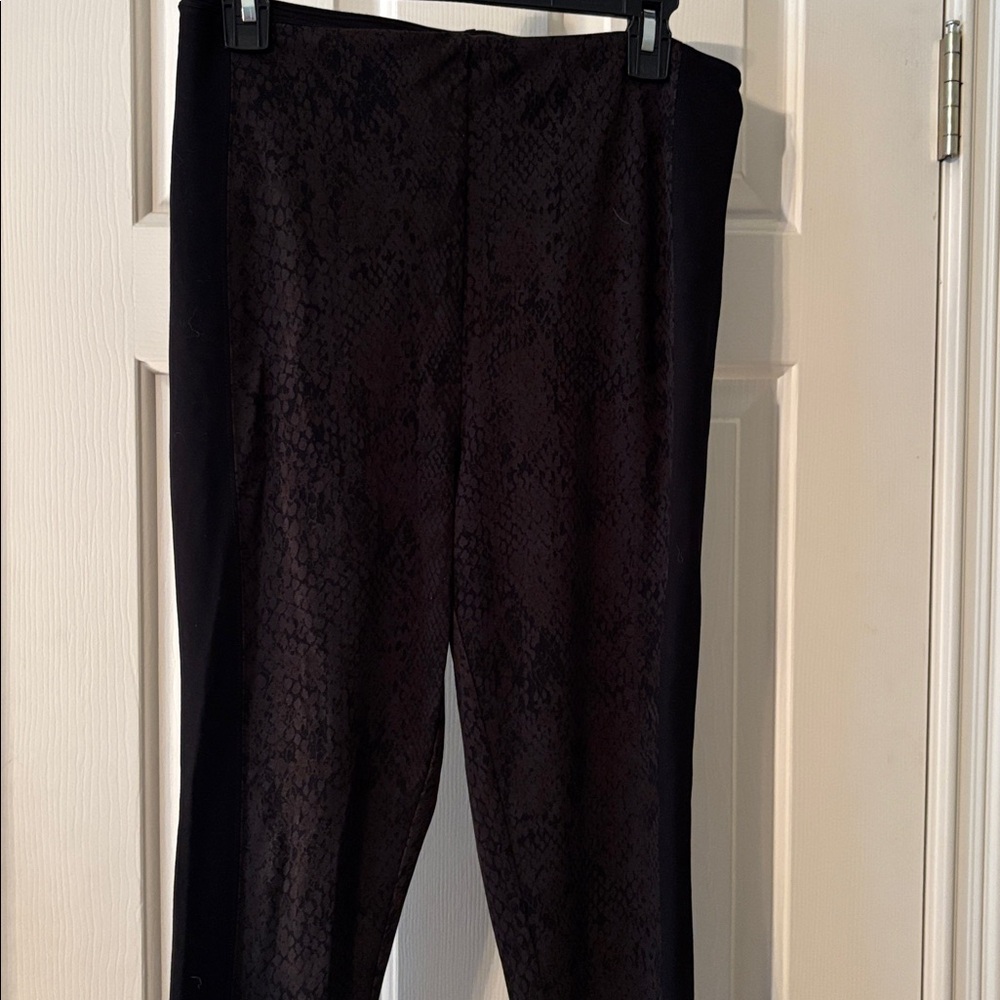 Black and brown Snake Print Leggings
